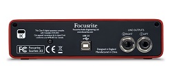   FOCUSRITE Scarlett 2i2 USB